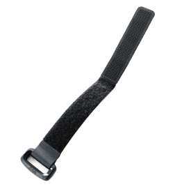 Cyclite Cinghia di Fissaggio - Velcro Fixation Strap - Long / Nero