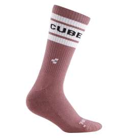 CUBE Calzettoni - After Race High Cut - light red