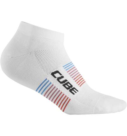 CUBE Calzettoni - TEAMLINE Low Cut - bianco