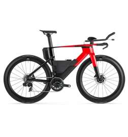 BMC Bici Triathlon in Carbonio - SPEEDMACHINE 01 TWO - 2024 - red / black