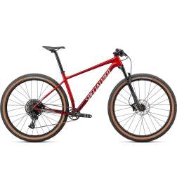 Specialized CHISEL COMP - 29  Mountainbike - 2022 - gloss red tint   brushed silver   tarmac black   gold pearl