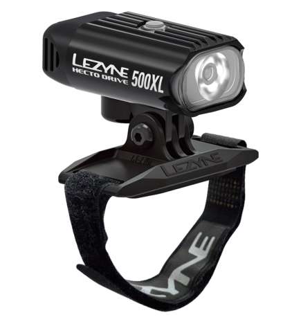 Lezyne Lampada per Casco Hecto Drive 500XL - nero