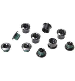 SRAM Chainring Bolts for Double Cranksets - Steel - black