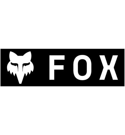 FOX Adesivo 7" - Corporate Logo - nero